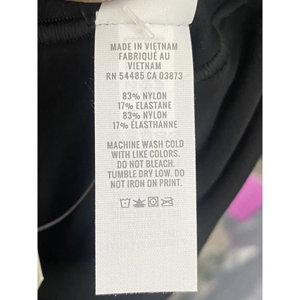 OFFLINE‎ by Aerie Womens Real Me Extra Flare High Rise Front Slit Black Leggings - Picture 7 of 8